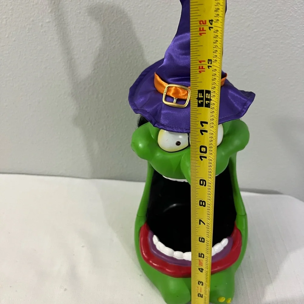 Gemmy‎ talking witch bowl